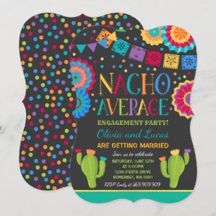 Invitación Fiesta Engagement Party Invitar al Fiesta Promedio