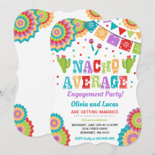 Invitación Fiesta Engagement Party Invitar al Fiesta Promedio