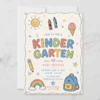Fiesta Escolar para Niños de Kindergarten Aula de