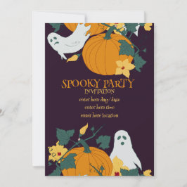 Invitación Fiesta espeluznante