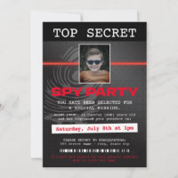 Fiesta espía de agente secreto