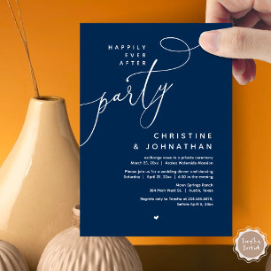 Invitación Fiesta Felices para Siempre, Cena Romántica de Bod