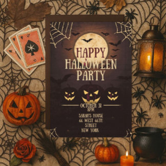 Invitación Fiesta Feliz de Halloween