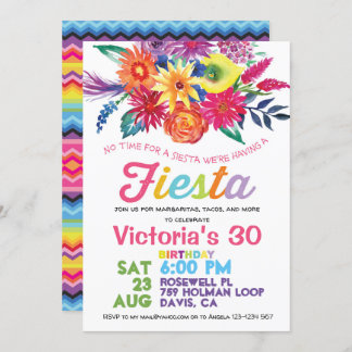 Invitación Fiesta fiesta de cumpleaños