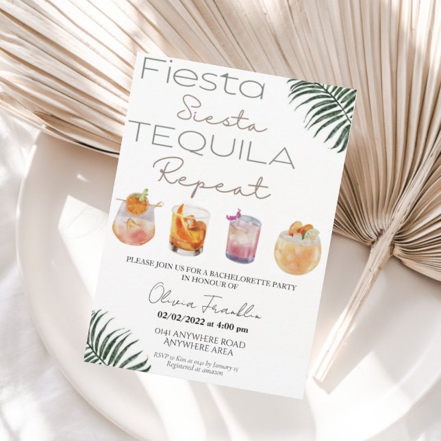 Invitación fiesta final de shower de boda mexicana (Subido por el creador)