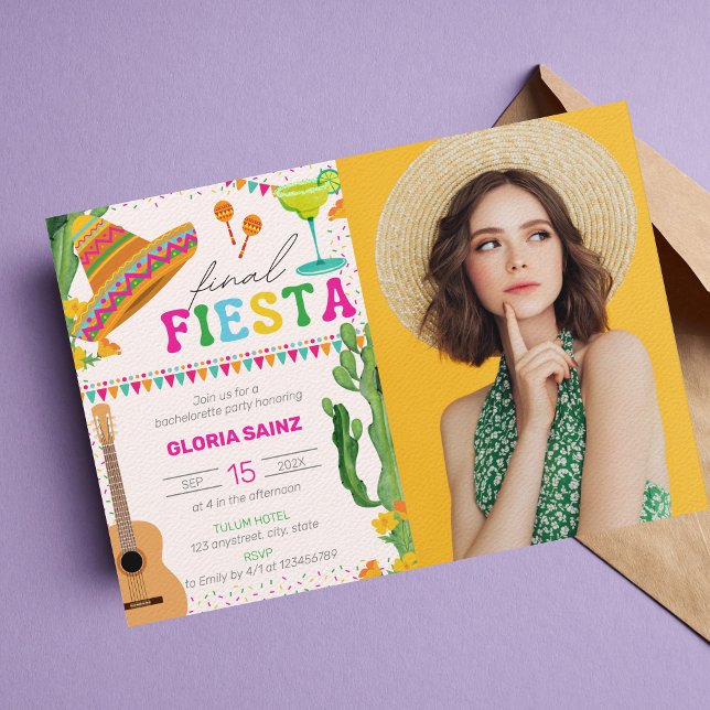 Invitación Fiesta Final Photo Bachelorette (Subido por el creador)