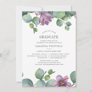 Invitación Fiesta Floral de Graduación 2024