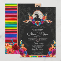 Fiesta Floral Folclórica Brillante Charro Quincean