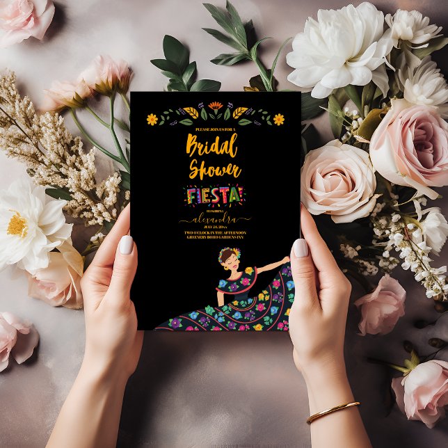 Invitación Fiesta Flores Coloridas Ducha Bridal (Subido por el creador)
