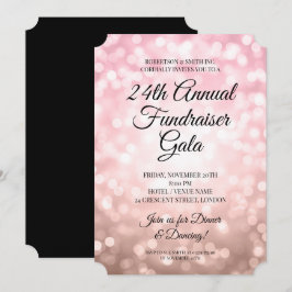 Invitación Fiesta Formal de Recaudación de Fondos Corporativo