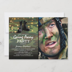 Invitación Fiesta fotográfico de la armada desaparecida