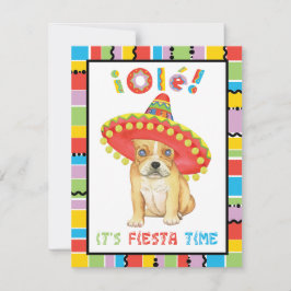 Invitación Fiesta Frenchie