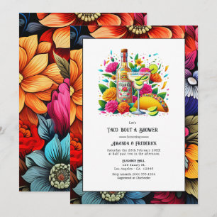 Invitación Fiesta Fun Tacos & Tequila Despedida de Soltera pa