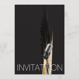 Invitación Fiesta Glam, Festival de Conciertos Mínimos de Mic