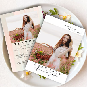 Invitación Fiesta Grad 2025 Elegante