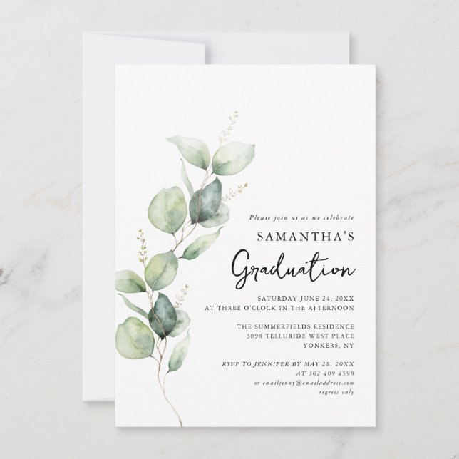 Invitación Fiesta Graduación Foto Grad 2025 (Anverso)