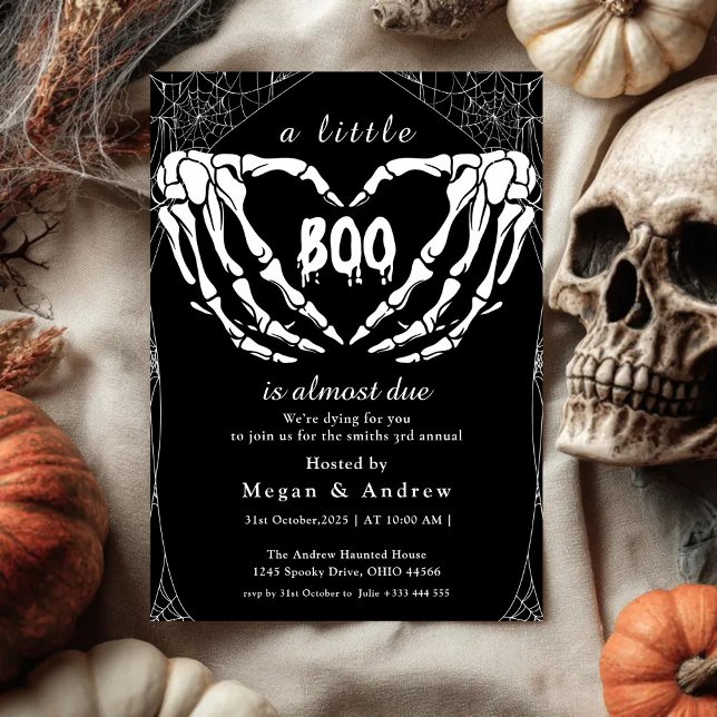 Invitación fiesta Halloween con las manos deshuesadas en form (Subido por el creador)