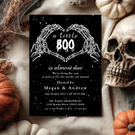 Invitación fiesta Halloween con las manos deshuesadas en form