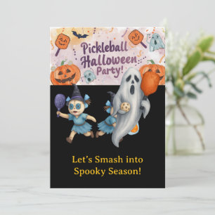 Invitación Fiesta Halloween de pelota