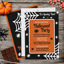 Fiesta Halloween de Spiderweb personalizada