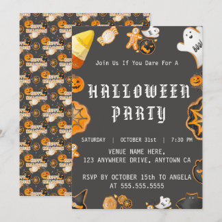 Invitación Fiesta HALLOWEEN SPOOKY
