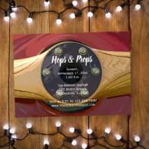 Fiesta Hangar de hops y props del avión