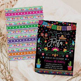 Invitación Fiesta hasta la fiesta de cumpleaños mexicana We S