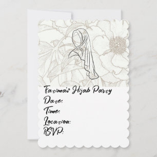 Invitación Fiesta hijab