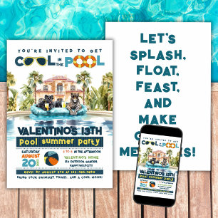 Invitación Fiesta Jaguars Pool