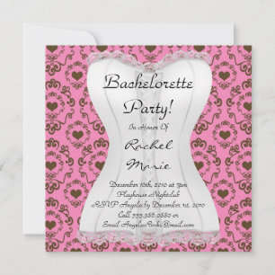 Invitación Fiesta lindo estupendo de Bachelorette