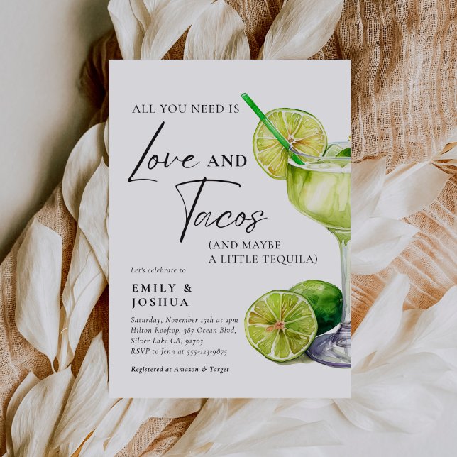 Invitación Fiesta Margarita Ducha de pareja (Subido por el creador)