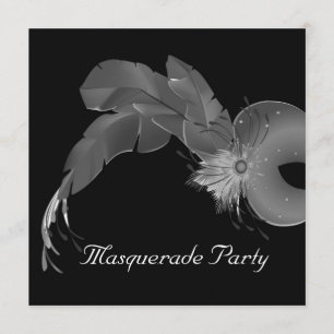 Invitación fiesta Masquarade