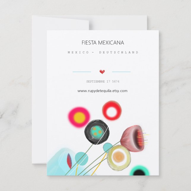 INVITACIÓN FIESTA MEXICANA (Anverso)