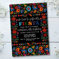 Fiesta Mexicana Arte Folclórico Embroidery Floral