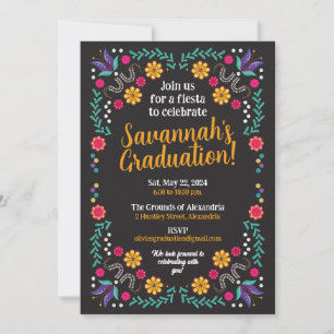 Invitación Fiesta Mexicana de Graduación