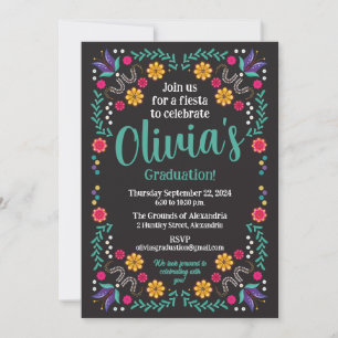 Invitación Fiesta Mexicana de Graduación