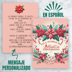 Invitación Fiesta Mexicana de Nochebuena