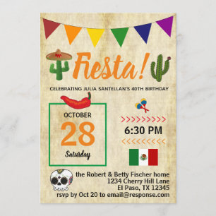 Invitación Fiesta Mexicana Fiesta Fiesta Fiesta Fiesta Fiesta