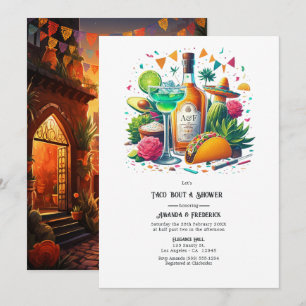 Invitación Fiesta Mexicana "Vamos a Tacaear sobre una Fiesta