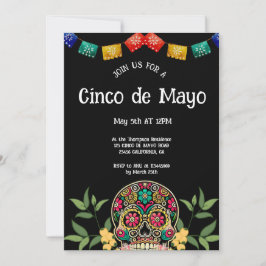Invitación Fiesta mexicano Cinco de Mayo