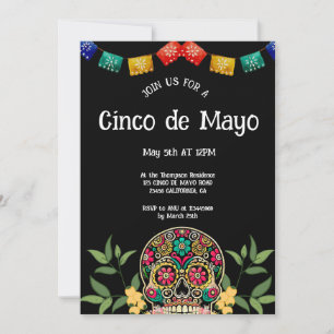 Invitación Fiesta mexicano Cinco de Mayo