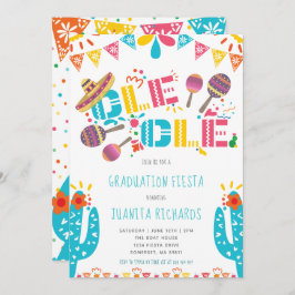 Invitación Fiesta mexicano de Graduación Fiesta