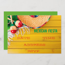 Invitación fiesta mexicano Fiesta