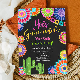 Invitación Fiesta mexicano Holy Guacamole Fiesta Baby Shower