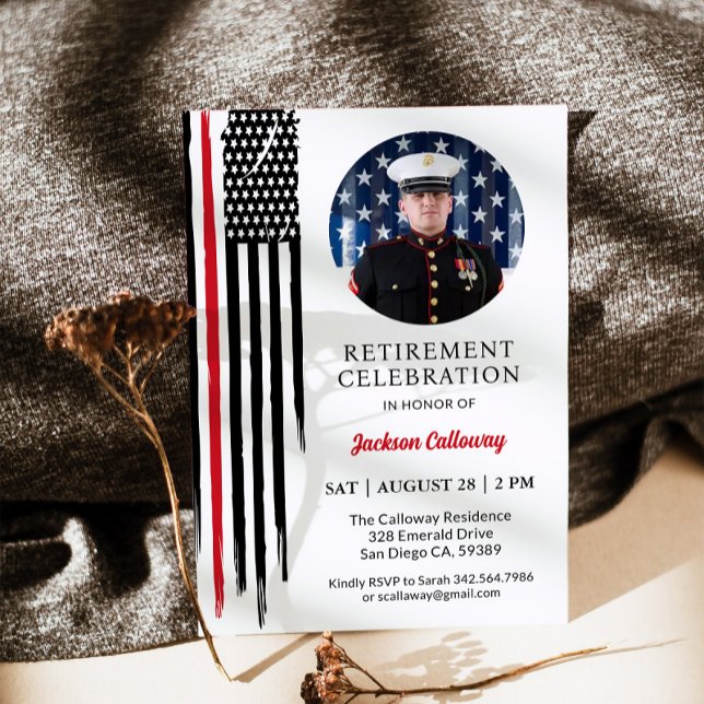 Invitación Fiesta Militar de Jubilación Marina, Bandera de la (Subido por el creador)