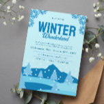 Invitación Fiesta minimalista de Winter Wonderland<br><div class="desc">Nuestras invitaciones ilustradas ofrecen un cautivador alejamiento de los diseños tradicionales y ordinarios. Lo que diferencia nuestros productos es su estilo ilustrado único y encantador. En lugar de invitaciones convencionales y simples,  infundimos cada obra con arte e imaginación,  transformando la invitación de tu evento en una obra de arte.</div>