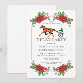 Invitación Fiesta Moderna Derby de Caballos Ecuestre