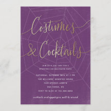 Fiesta moderno de Halloween de los trajes y de los