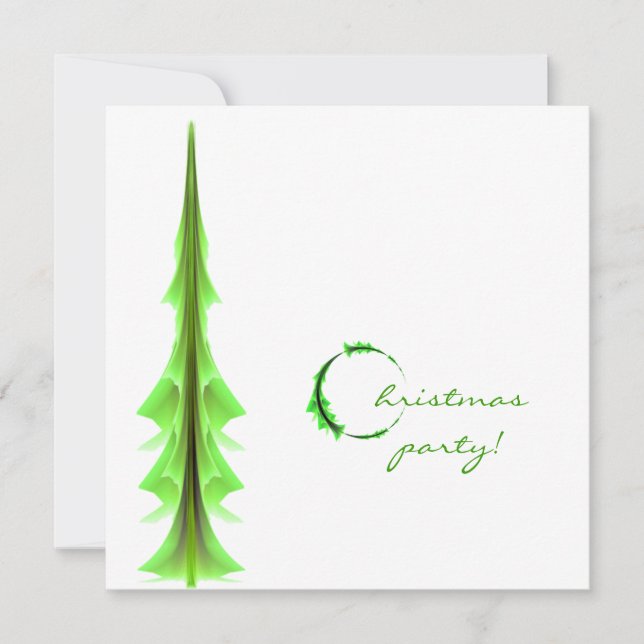 Invitación fiesta navidades (Anverso)