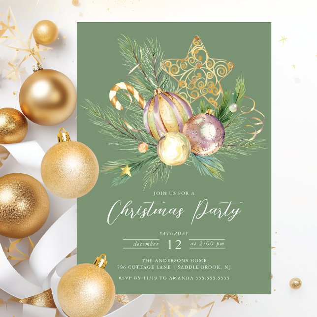 Invitación Fiesta Navidades de Golden Star (Subido por el creador)
